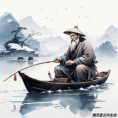 温榆河打渔人